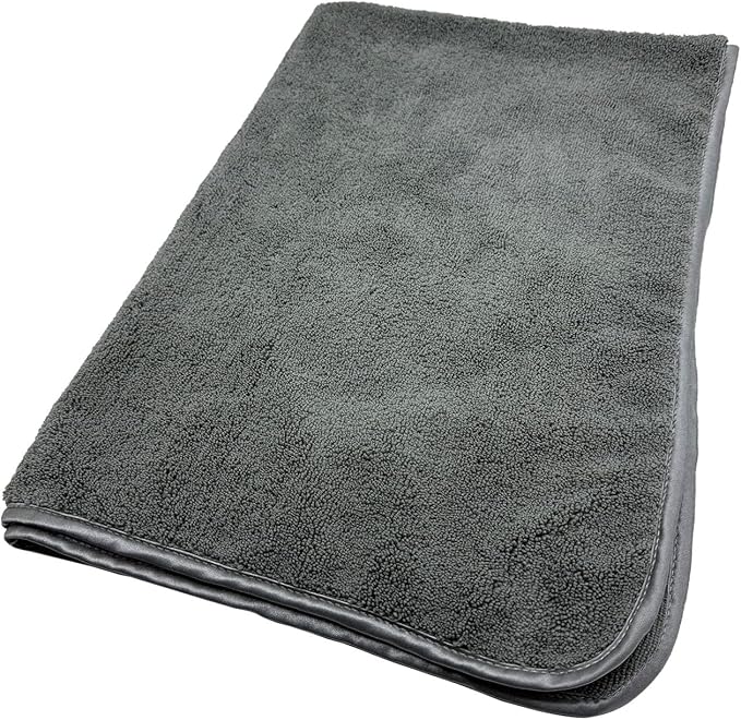Mr. Detroit - Miracle Dryer Microfiber Drying Towel, Super Absorbent & Giant Size for Car Wash, Home Cleaning & Detailing - Scratch-Free, Fluffy Microfiber Cleaning Cloth, 25" x 36" Inch