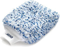 Gyeon Smoothie EVO Microfiber Car Wash Mitt Edgeless Synthetic Korean Microfiber Wash Glove Scratch‑Free Paint Safe Car Detailing Tool Professional Grade Gloss Enhancing Dirt Lifting Mitt
