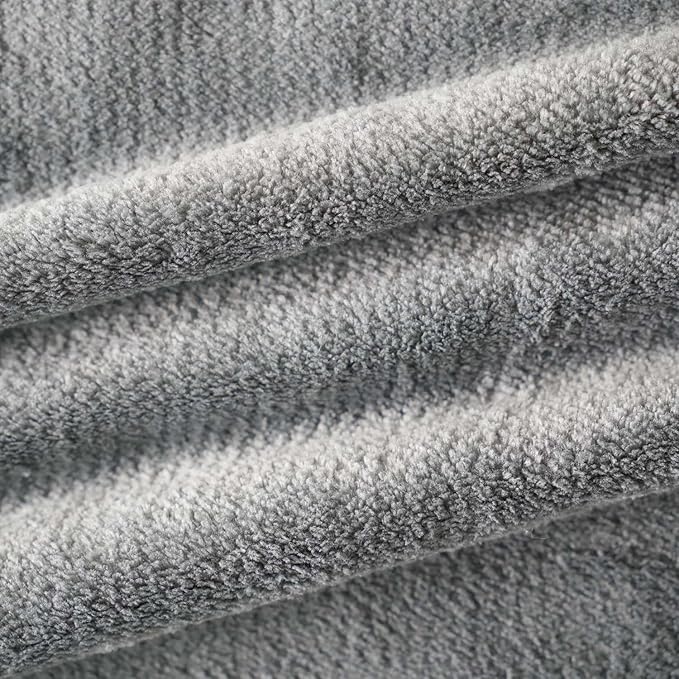 Travel Blanket Pillow, Soft Airplane Blanket 2-in-1, Travel Blanket Airplane Compact with Bag, Travel Essentials Accessories for Plane and Car,60x40 Grey