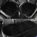 Winter Car Plush Seat Cushion, Thickened Warm Cushion, Universal Car Seat Cover, Front/Rear Row Single Piece Interior Seat Pad (2pcs Front Seat Cushions + 1pcs Rear Seat Cushion)