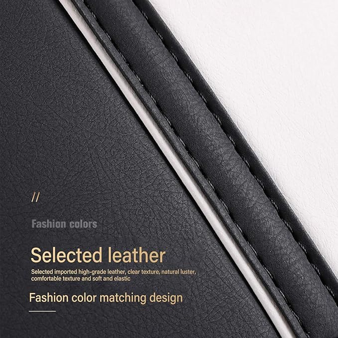 Ergocar Car Trunk Organizer Luxury Foldable Car Boot Tidy Storage Box Waterproof Leopard Car Boot Storage Organiser for Car/SUV/Truck/Auto (Black Leopard-S)