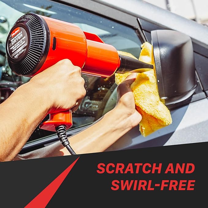 Maxshine Portable Car Dryer Air Blower with 2 Nozzles | Compact Handheld Power Blower for Car Drying, Cleaning, Detailing, Waxing & Coating | Ideal for Cars, Boats, Motorcycles, RVs & Home Use