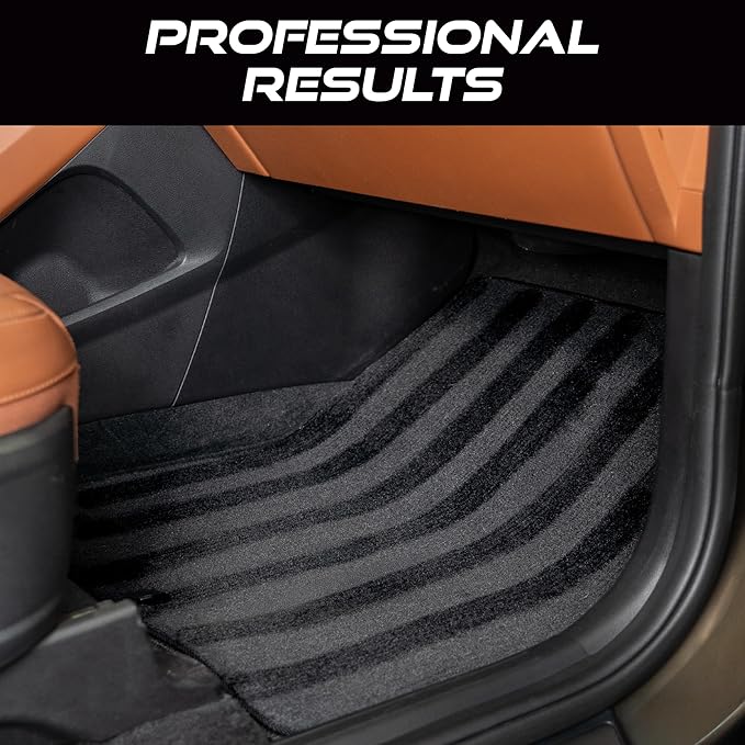 VIKING Pet Hair Remover for Car Detailing Kit, Reusable Dog and Cat Hair Remover, Silicone Brush for Carpet, Home, and Automotive Use, Grey, 4.8 x 2.5 x 3 Inch