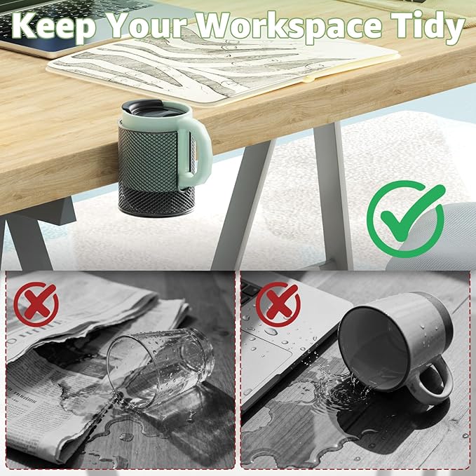 1 Pack Boat Ring Cup Holder, Universal Wall Mounted Cup Holder, Wall Mount Drink Holder for Marine, Yacht, RV, Railings, Swing, Installs on Drillable Walls Using Screws, 3.54" Inner Diameter(Black)