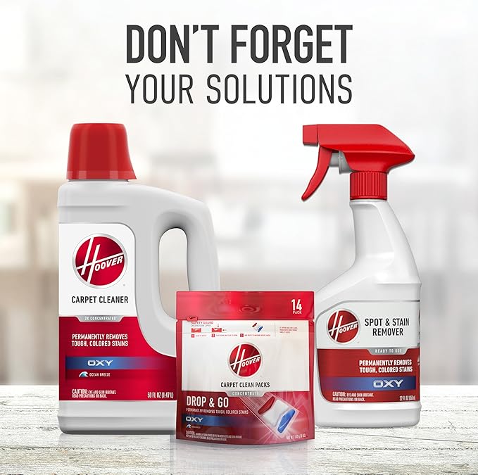 Hoover Powerscrub XL Pet Carpet Cleaner Machine, Upright Shampooer, FH68050, Black