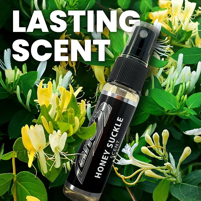 Lane's Premium Car Air Fresheners - Honeysuckle Scent Water Based - 1oz Eliminate Bad Odors of Pet & Food From Car Interior Leather, Carpet, Upholstery Great For Cars, Trucks, SUVs, RVs & More