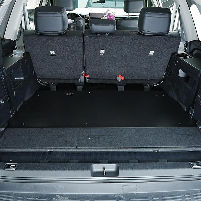 HIGH FLYING Car Accessories for Toyota Sequoia 2023 2024 2025 Modular System Storage Molle Panels Trunk Shelf Storage Trunk Organizer Aluminum Alloy (Guard Panel)