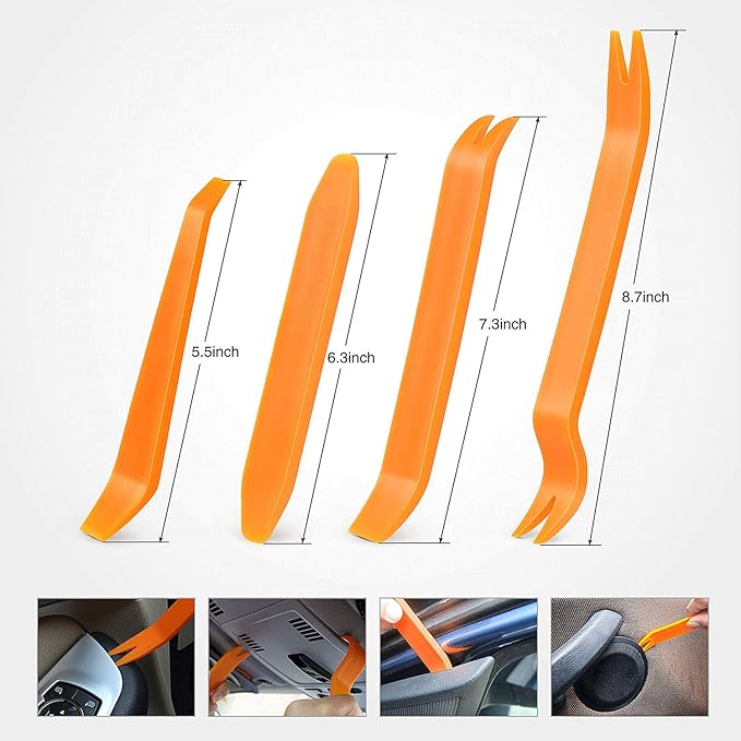 GOOACC 240PCS Bumper Retainer Clips Car Plastic Rivets Fasteners Push Retainer Kit 12 Popular Sizes Auto Push Pin Rivets Set -Door Trim Panel Fender Clips for GM Ford Toyota Honda Chrysler