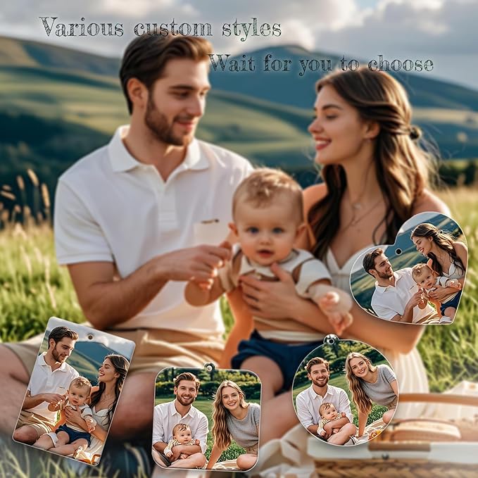 10/50/100Pcs Custom Logo Car Air Fresheners Bulk, Wholesale Personalized Double-Sided Car Air Fresheners with Photo/Text/Business Logo, Suitable for Truck and Car Drivers (100-Square)