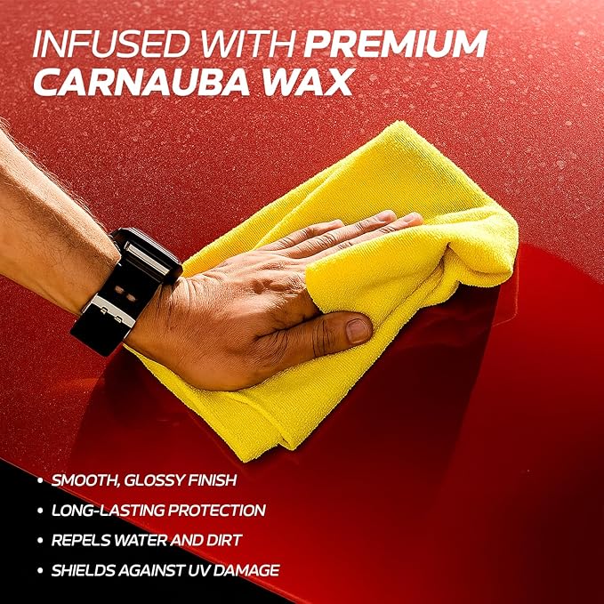 FW1 4 Pack, A High Performance Car Wax Polish | Easy To Use Scratch-Free Waterless Car Wash Spray & Detail Cleaning Polish (17.5oz) | Spray Wax for Cars, Trucks, Motorcycles RVs and boats.