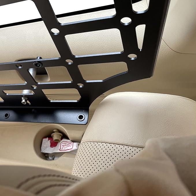 HIGH FLYING for Toyota Highlander 2014 2015 2016 2017 2018 2019 Car Accessories Modular Storage Molle Panel Shelf Luggage Carrier Trunk Organizer Aluminum (Side Panel)