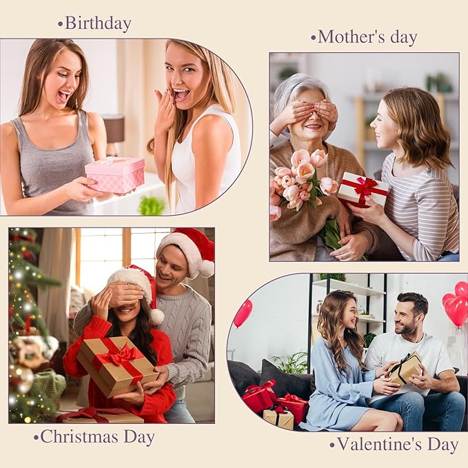 AROIC Car Air Freshener Diffuser Set, 6 Pack Lavender Natural Slow-Release Fragrance, Long Lasting Air Freshener for Women & Men Car Accessories, Hanging Cute Automotive Interior Decor Gift (8ml Each)