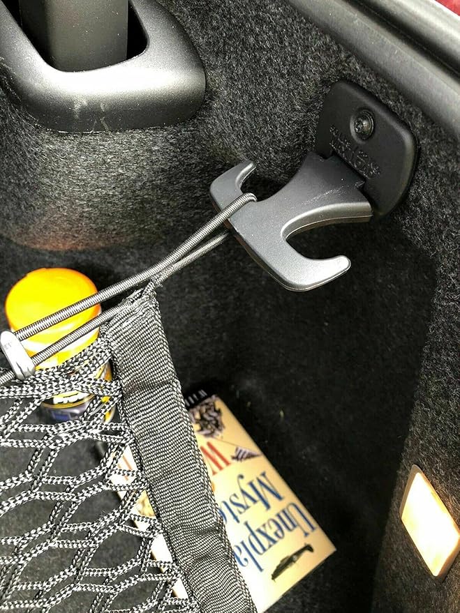 Trunk Organizer for Dodge Charger 2011-2019 – Mesh Car Trunk Organizer – Cargo Net for Sedans – Nylon Mesh Netting – Compatible with Dodge Charger 2011-2019