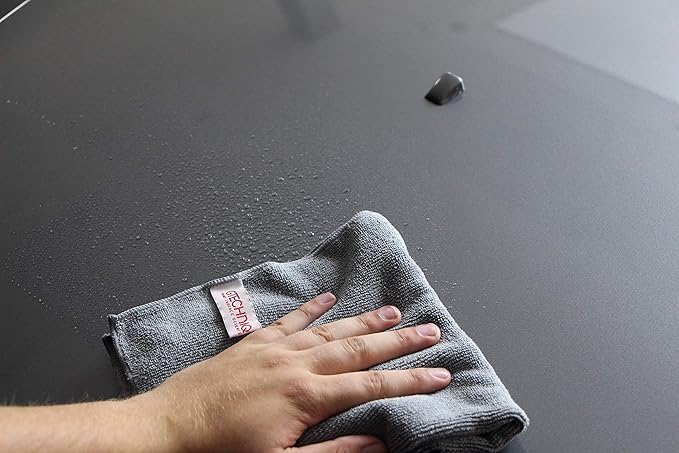 Gtechniq MF1 ZeroR Microfibre Cloth for Cars, Soft Car Cleaning Cloth with Ultra Split Fibres, Machine Washable, Car Accessories for Car Detailing Kit (10 Pack)