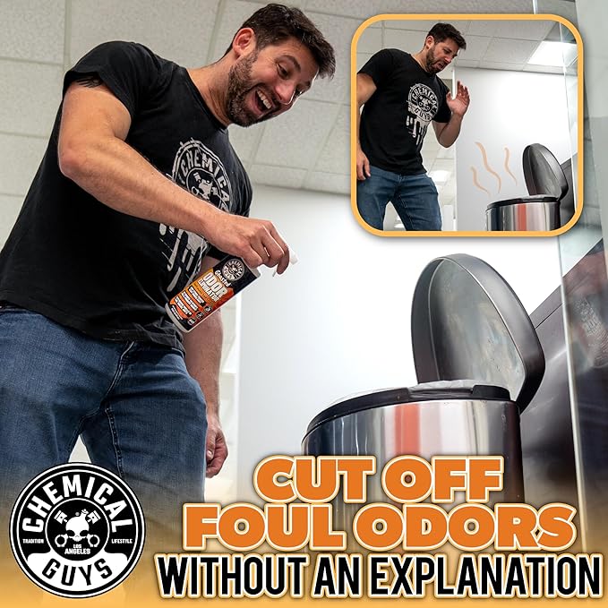 Chemical Guys SPI2321603 Ghosted Complete Interior Vehicle Odor Eliminator, Great for Cars, Trucks, SUVs, RVs, Home, Office & More, 16 fl oz (3 Pack)