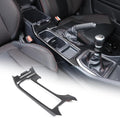 Daeiclru Car Gear Shift Panel Cup Holder Frame Cover Compatible with Subaru WRX Levorg 2022-2025, Center Console Accessories Trim (Carbon Fiber Pattern)