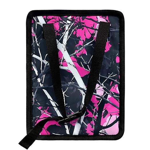 Pink Camo Car Trash Bin for Back Seat Collapsible Hunting Forest Trash Bag Automotive Garbage Can Auto Accessories Interior Car Organizer