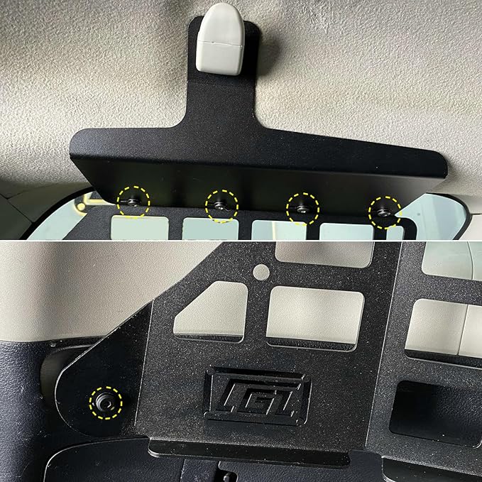 HIGH FLYING for Toyota 4Runner 2010-2024 Car Accessories Modular Storage Molle Panel Shelf System Luggage Carrier Trunk Organizer Aluminum