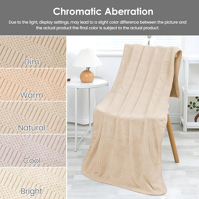 JML Microfier Bath Towels Set of 2, Large Microfier Body Towel for Adult, 30" x 60", Oversized, Soft, Super Absorbent, Fast Drying, Use for Sauna,Gym,Sport, Fitness, Yoga, Diamond Cross Grid Camel