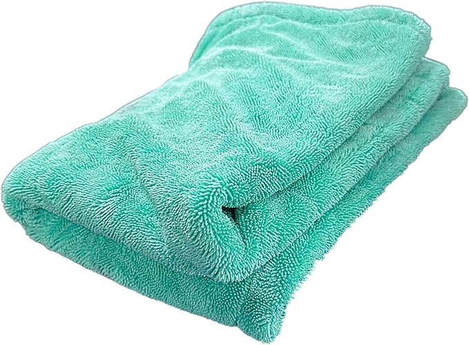 Clean Drying Towel - Ultra-Absorbent Microfiber Drying Cloth for Cars, Trucks, Motorcycles & Boats – Streak-Free Auto Detailing Towel for Professionals & Enthusiasts - 35" x 27"