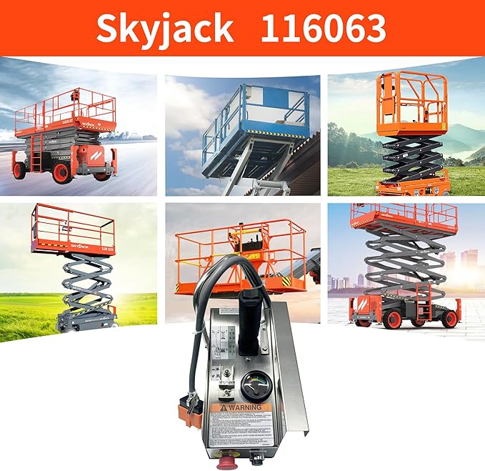 116063 Control Box Compatible with SkyJack Scissor Lift SJIII 3220 4620 4626 4830 4832 6826 6832