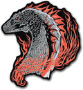 Elektroplate Officially Licensed House of The Dragon Targaryen Flame Dragon Dynamic Decal 4.0" x 3.7" | Premium All Weather for Car, Water Bottle, Laptop, Cooler, Toolbox, Phone | Made in The USA
