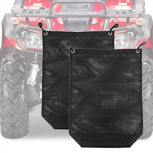 Universal UTV Trash Bag, Car Trash Bag, Organizer for Rock Crawler, Mud Truck, Golf Cart, Boat, Golf Cart - Durable Off-Road Storage Solution for Road Trips, Compatible with Most Vehicles (2)