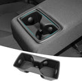 Rear Row Seat Cup Holder Organizer Compatible with 2019-2025 Toyota RAV4 Accessories, Noise-Free Water & Dust Proof TPE Insert Backseat Drink Holder for 2019-2025 RAV 4 Accessories