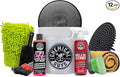 Chemical Guys Car Washing Kit - Mr. Pink Car Wash Soap, Diablo Wheel Cleaner, Wash Bucket with Dirt Trap and Lid, Wash Mitt, Detailing Brushes, Microfiber Towel, 12-Piece