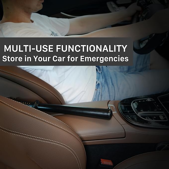 2 PCS Rubber Tire Checker for Truckers Tool for Checking Tire Pressure, Wheel & Tire Accessories & Parts, Tire Repair Tools Fish Bat Self Defense