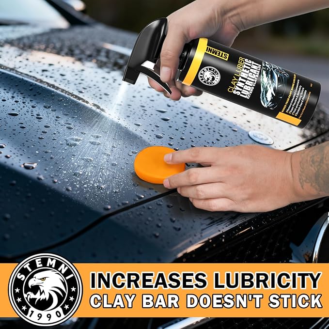 10 Pack Car Clay Bar Kit, Premium Grade Clay Bars Auto Detailing, Clay Luber Synthetic Lubricant, Car Wash Detailing Cleaning Kit for Car, SUV, RV, Truck