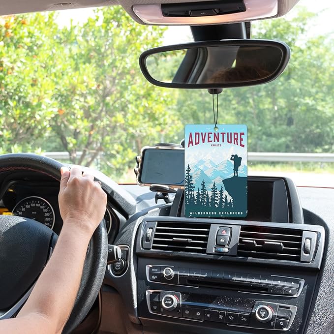 10-1000 Pcs Custom Air Fresheners with Picture - Personalized Photo Logo Text Double Sided Air Freshener Customized Bulk Gifts for Car Business Branding Events (Rectangle, Various)