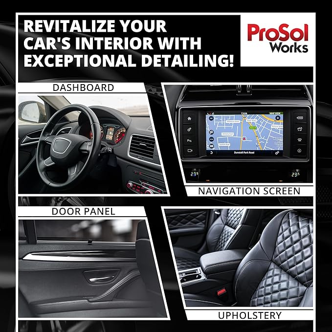 Bug Splat N' All Interior Detailer 32 fl oz - All Purpose Cleaner for Seat, Dash, Wood, Glass & More - Quick Detailer Spray Effective on Oil, Dirt, Grime & Debris - Safe on All Surfaces