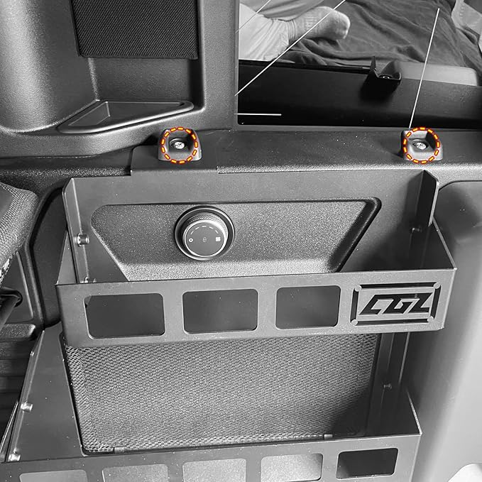 HIGH FLYING for Land Rover Defender 4dr 2020-2024 Car Accessories Modular Storage Trunk Organizer L+R Molle Storage Boxes*2 Luggage Carrier Aluminum Alloy (NOT Fit Third Row with Cupholder)