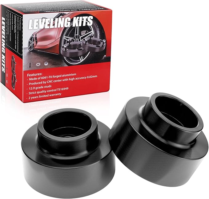 1.5" Rear Leveling Lift Kit Coil Spring Spacers for 2009-2024 Ram 1500 2WD 4WD, Rear Strut Spacers Suspension Leveling Kit