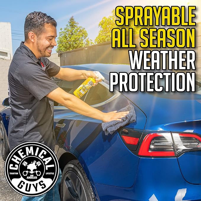 Chemical Guys Blazin' Banana Spray Wax, Natural Carnauba Gloss, Safe for Cars, Trucks, SUVs, RVs & More, Extra Large 32 fl oz