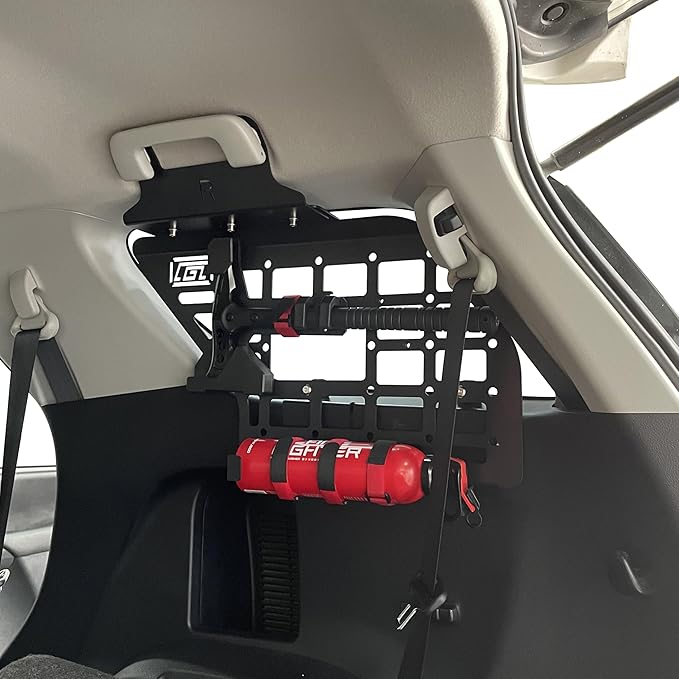 HIGH FLYING for Toyota Fortuner 2016-2024 Car Accessories Modular Storage Molle Panels System Trunk Shelf Luggage Trunk Organizer Aluminum Alloy (Side Panels)