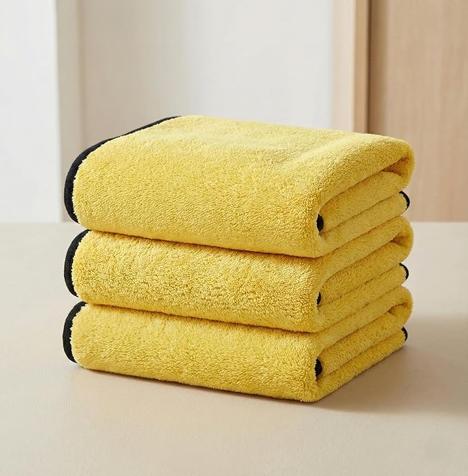 Car Microfiber Towel 800GSM – 6-Pack Lint-Free Towels for Car Drying & Detailing – Super Absorbent, Scratch-Free 16x16 Auto Cleaning Cloths