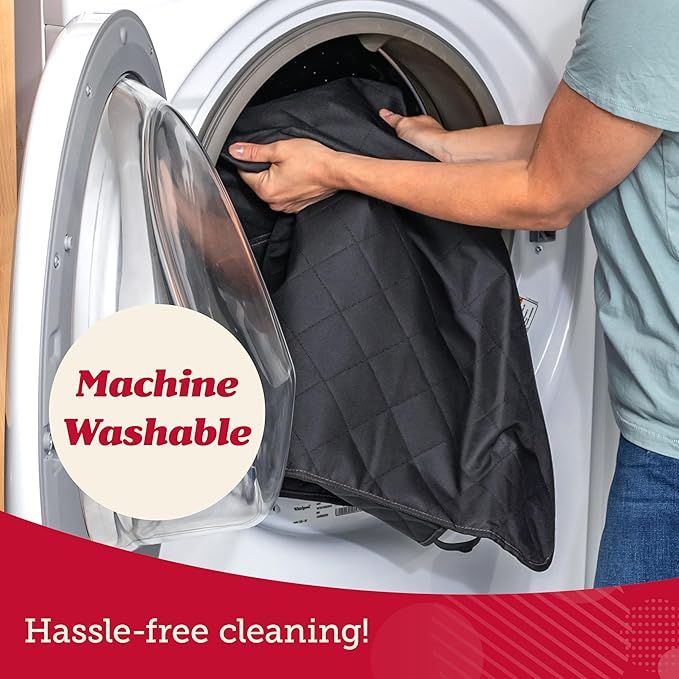 Lusso Gear Dog Car Seat Cover - Waterproof & Non-Slip Seat Protector - Universal Fit Truck & SUV Covers - Quick Install & Machine Washable Travel Accessory for Dogs - Black, Oxford Fabric