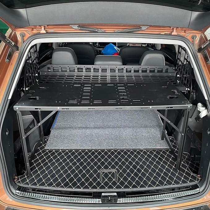 HIGH FLYING 2010-2024 for Toyota 4Runner 5th Gen. Car Storage Molle Panels Shelf Modular System Trunk Organizer Rear Boot Cargo Racks