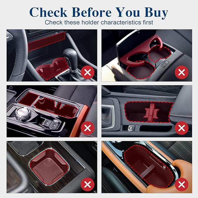 Cup Holder Expander, Automatic Car Cup Holder Expander Holds Large Water Bottles, for Yeti, Owala Travel Tumbler & Mugs, Adjustable Arms & Extendable Base Insert Accessories (CUP03T, 1PACK)