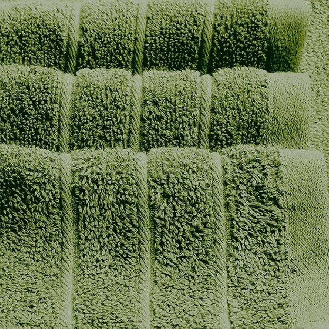 Tens Towels Pack of 1 Jumbo Bath Sheet 40 x 80 Inches, Extra Large & Light Weight, Quicker to Dry, 100% Cotton, Super Soft & Absorbent, Perfect to Wrap Yourself in, Green