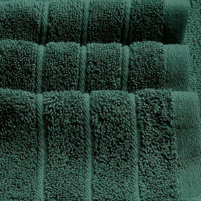 Tens Towels Pack of 1 Jumbo Bath Sheet 40 x 80 Inches, Extra Large & Light Weight, Quicker to Dry, 100% Cotton, Super Soft & Absorbent, Perfect to Wrap Yourself in, Hunter Green