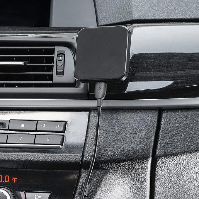 Peak Design Mobile Charging Car Mount, Black, Qi1 Charging, Mounts to Dash or Console, Connects to Mobile Cases, MagSafe Compatible, for iPhone, Samsung and Google Pixel Phones