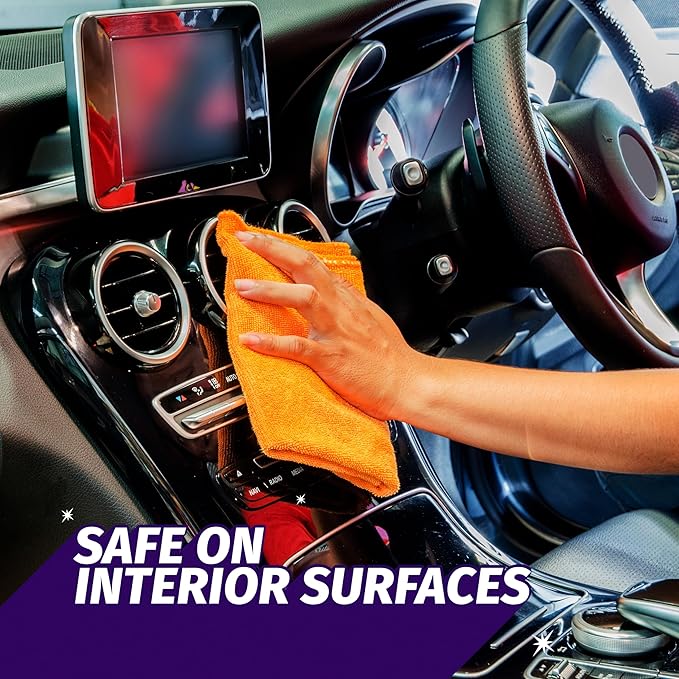 Windex Automotive Car Window and Glass Cleaner, Streak-Free Shine for Car Glass Exteriors, Tinted Windows, and Interior Electronics, 23 fl oz