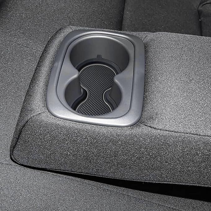 for Honda Civic Accessories 2026 2025 2024 2023 2022 Cup Holder Inserts Center Console Liner 3D Silicone Cup Holder Coaster Protector Mat Pad Non-Slip Interior Decoration for Civic 3Pcs (Gray)