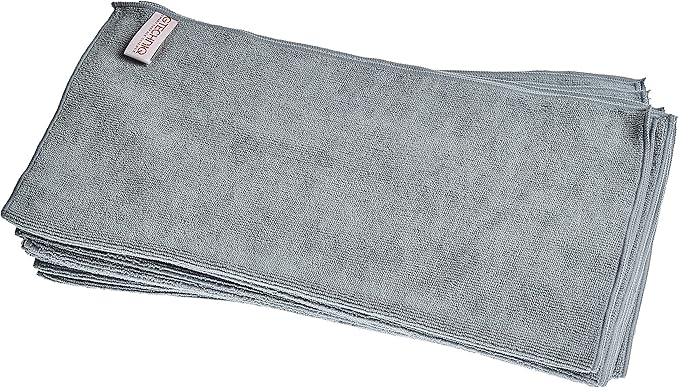 Gtechniq MF1 ZeroR Microfibre Cloth for Cars, Soft Car Cleaning Cloth with Ultra Split Fibres, Machine Washable, Car Accessories for Car Detailing Kit (10 Pack)