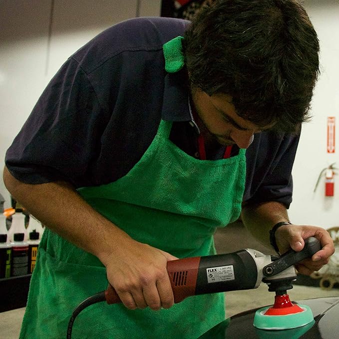 Chemical Guys TORQ R5 Rotary Backing Plate with Hyper Flex Technology, Red (3 Inch)